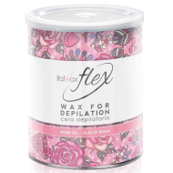 ItalWax Flex Rose Wax - Cire douce à l'huile de rose, 800 ml