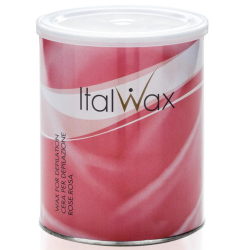 ItalWax Cire douce Rose, 800 ml