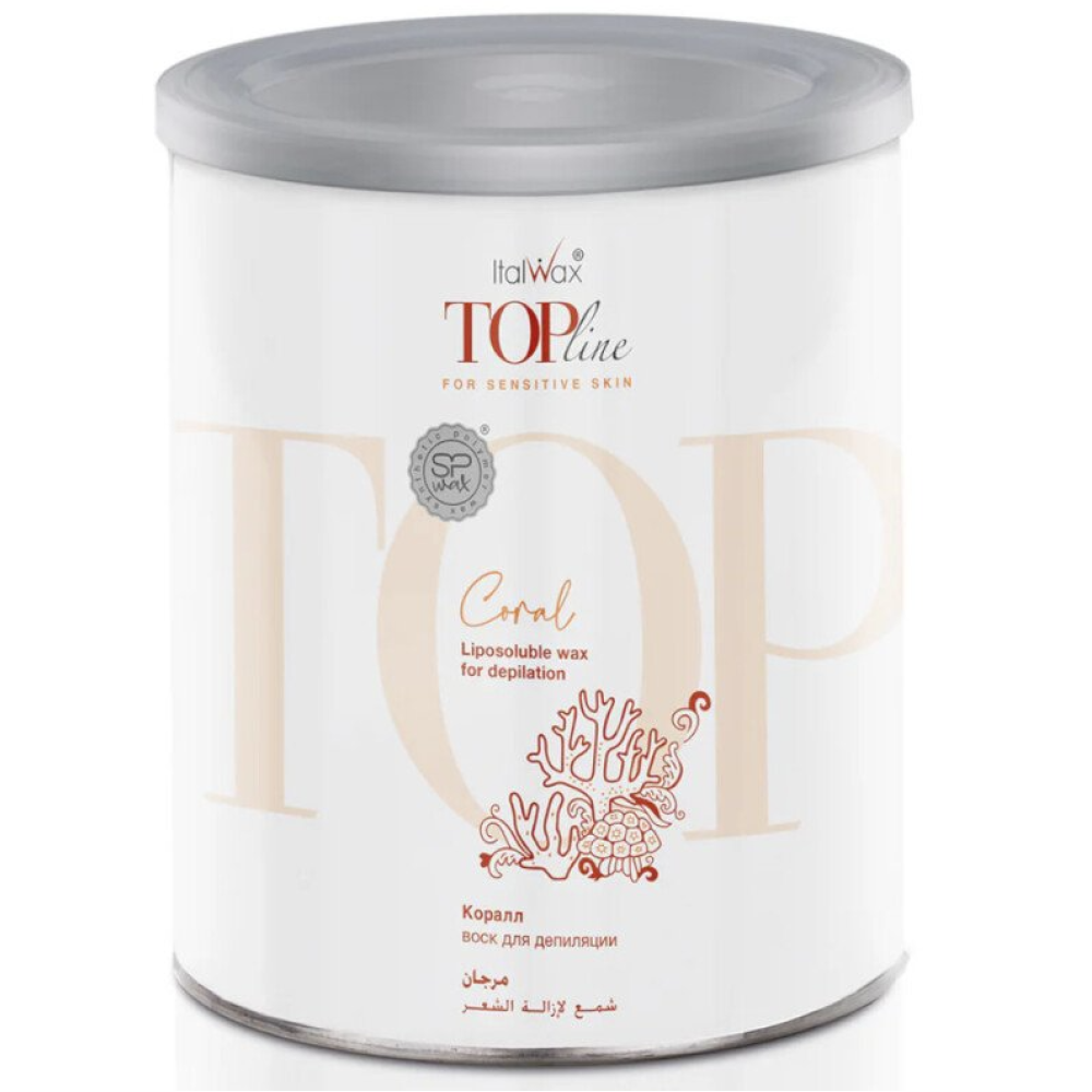 ItalWax Top Line Coral Wax - Cire douce Corail, 800 ml (02-1953)