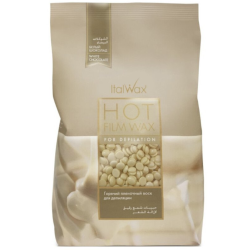 ItalWax Hot Film Wax WHITE CHOCOLATE - Cire film transparente CHOCOLAT BLANC, 1000 g