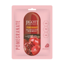 Jigott Pomegranate Real Ampoule Mask, 27ml