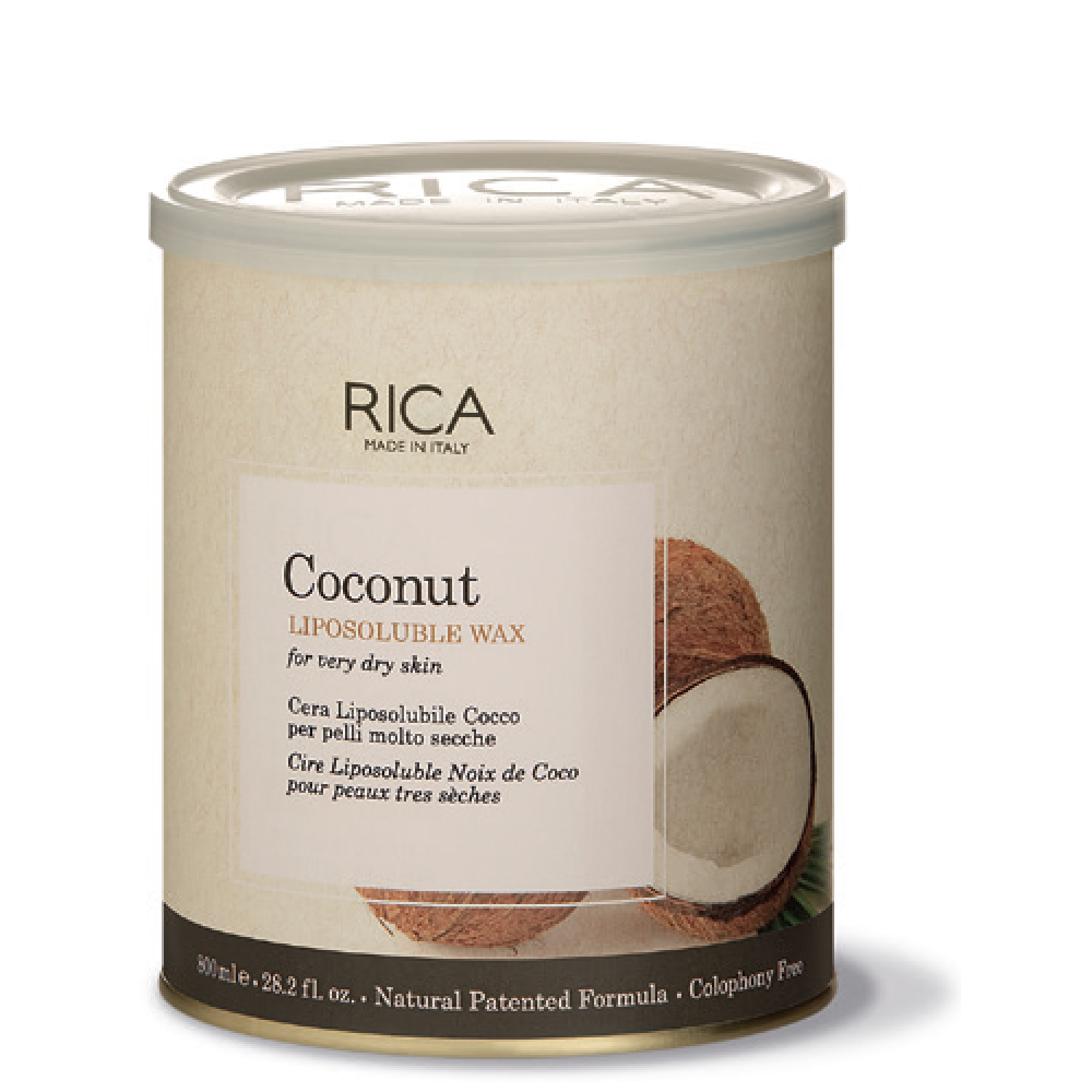 RICA Coconut Wax - Cire de coco, 800 ml (CFC8)