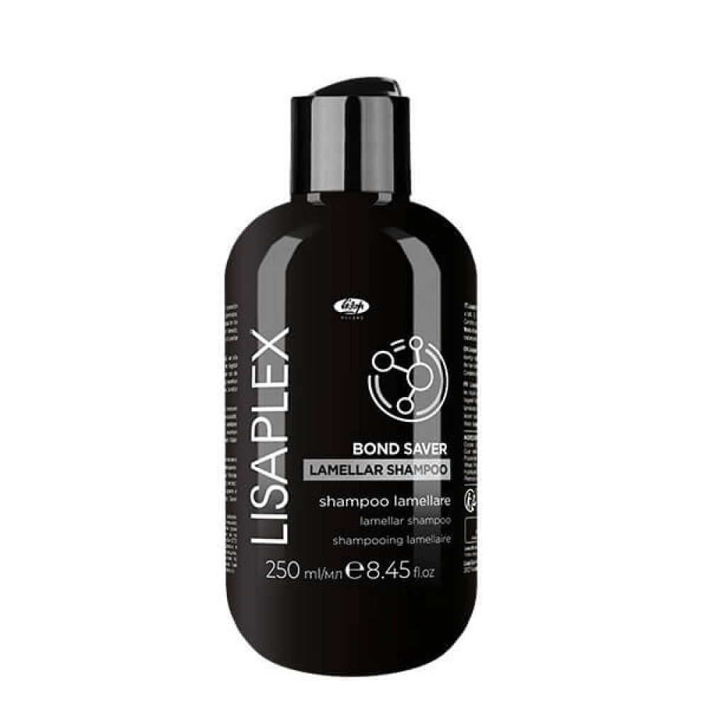 Lisap Lisaplex Lamellar Shampoo - Shampoing lamellaire régénérant, 250 ml (101560)