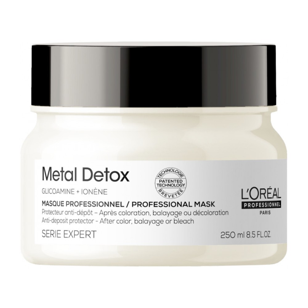 L'Oréal Professionnel Série Expert Metal Detox Masque - Système professionnel de protection contre les dépôts, 250 ml (1462487)
