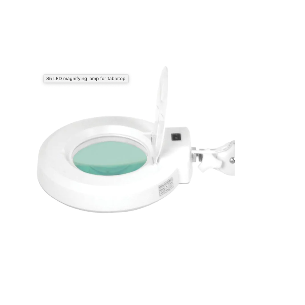 Lampe de table LED avec loupe S5 (122385)