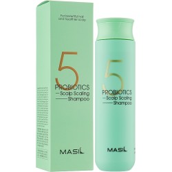 MASIL 5 Probiotics Scalp Scaling Shampoo — Shampooing purifiant profond aux probiotiques, 300 ml