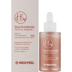 MEDI-PEEL Hyal Kombucha Tea-Tox Ampoule régénérante, 50 ml