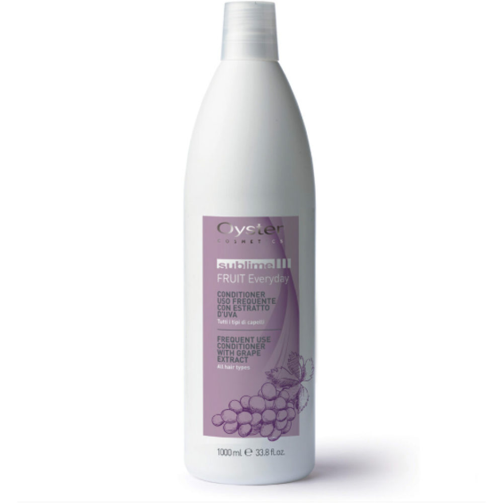 Oyster FRUIT SUBLIME Après-shampoing à l'extrait de raisin — Usage quotidien, 1000 ml (OYBM07100800)