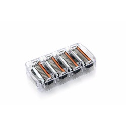 FRA-1040 4B — Cartouches 4 lames Pace pour rasoirs homme, 4 pièces