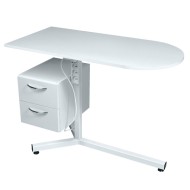 Table de manucure avec séparateur
