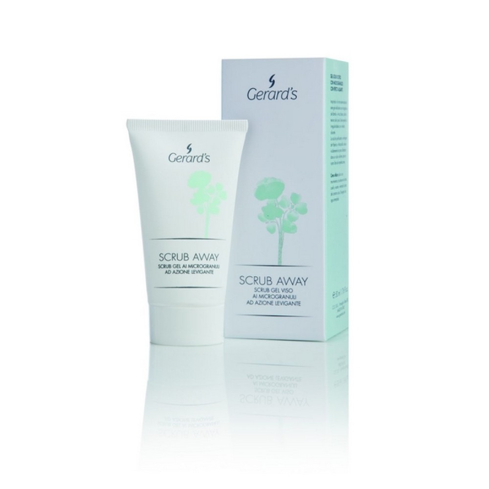 GERARD'S SCRUB AWAY - Gel gommant lissant pour le visage aux microgranules, 50 ml (RFAMSH022)