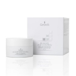 GERARD'S RE-WHITE AGE CONTROL Crème visage unifiante anti-taches et anti-âge SPF 50, 50 ml