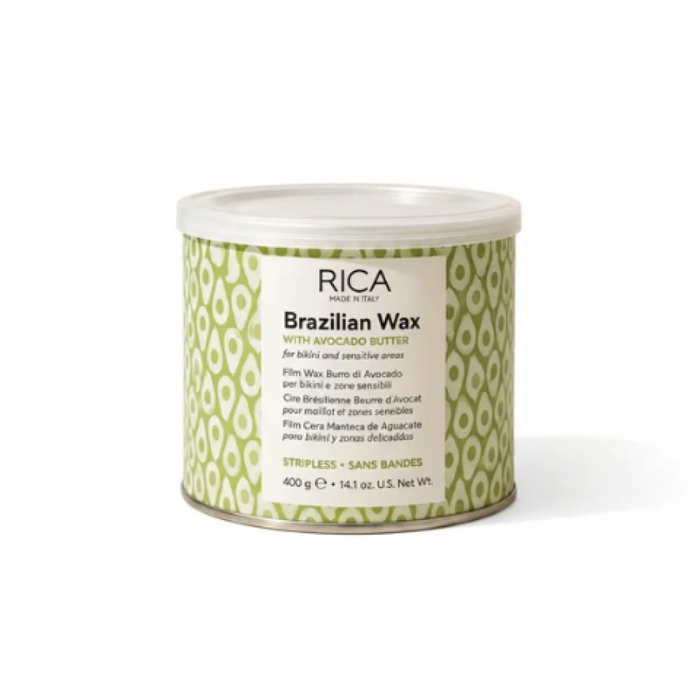 RICA Brazilian Avocado Wax — cire brésilienne solide à l’avocat, 400 ml (CDAV4)