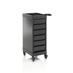 Chariot pour matériel de coiffure CARRELLO SOLID PRO BLACK