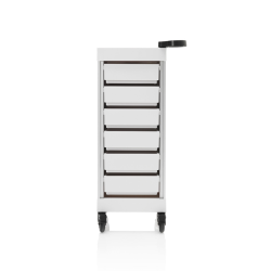 Chariot pour matériel de coiffure CARRELLO SOLID PRO WHITE
