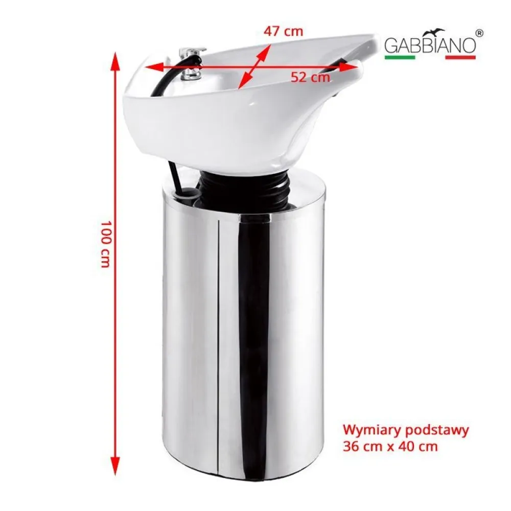 GABBIANO Q-2460 lave‑tête professionnel pour salon de coiffure