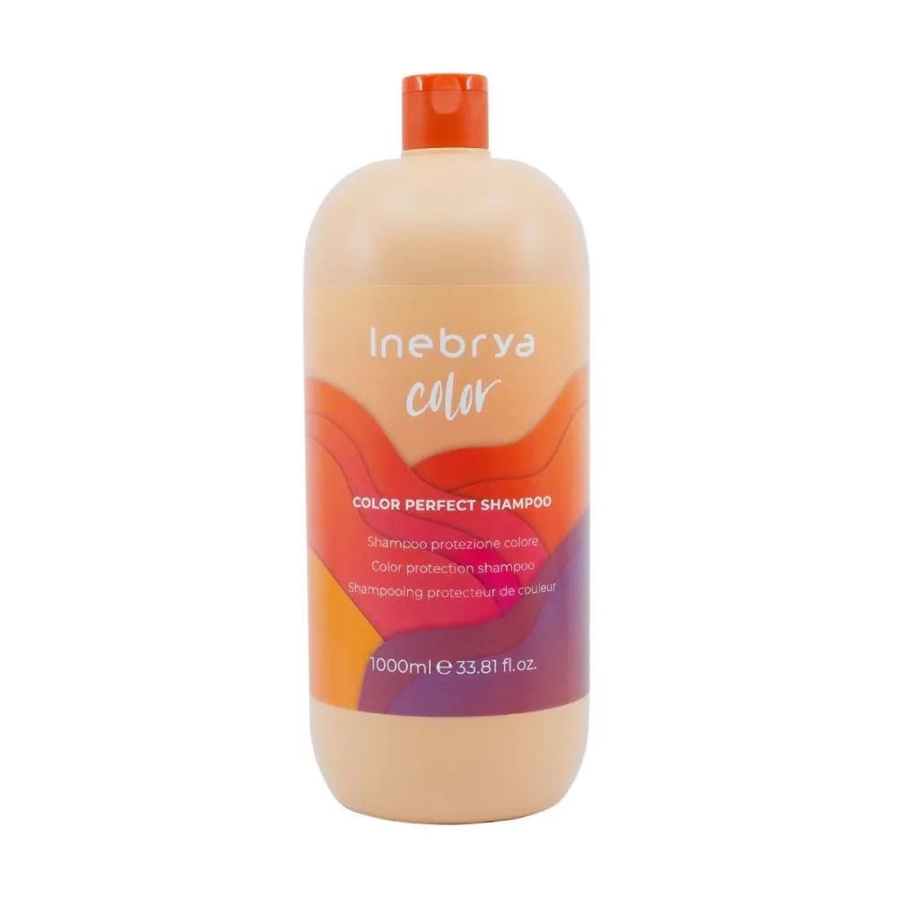 Inebrya Color Protection Shampoo — Shampooing protection de la couleur, 1000 ml
