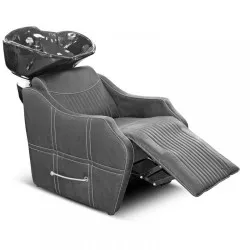 Bac shampooing WP020 noir avec cuve noire