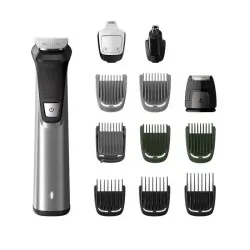 PHILIPS Série 7000 — Tondeuse multifonction 12 en 1 pour visage, corps et cheveux MG7735/15