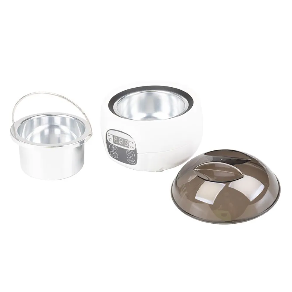 Chauffe‑cire 75 W, 500 ml avec thermostat et écran électronique