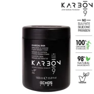 ECHOSLINE KARBON 9 Masque au charbon, 1000 ml