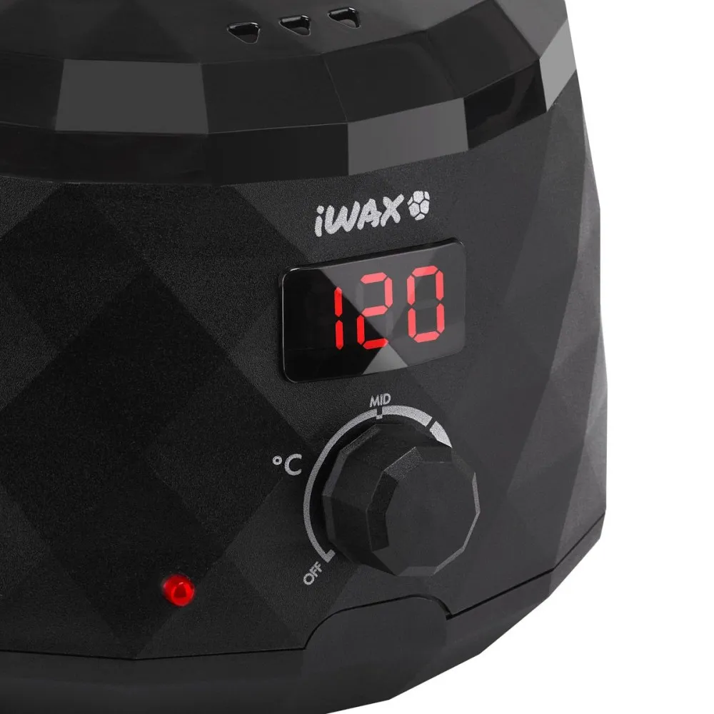 Chauffe-cire iWax Diamond Tech, 100 W, 400 ml, noir