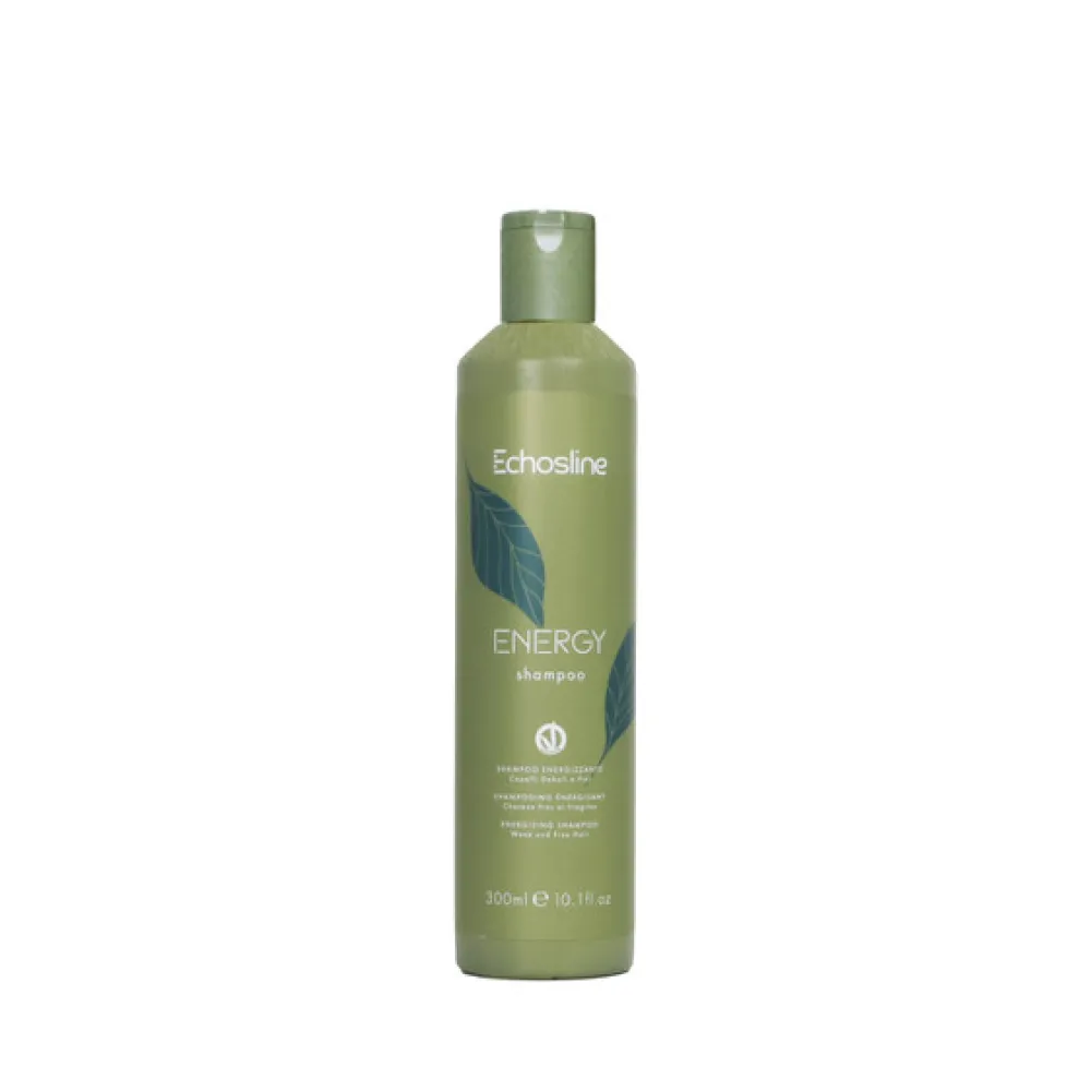 ECHOSLINE ENERGY Shampoo — Shampooing fortifiant, 300 ml
