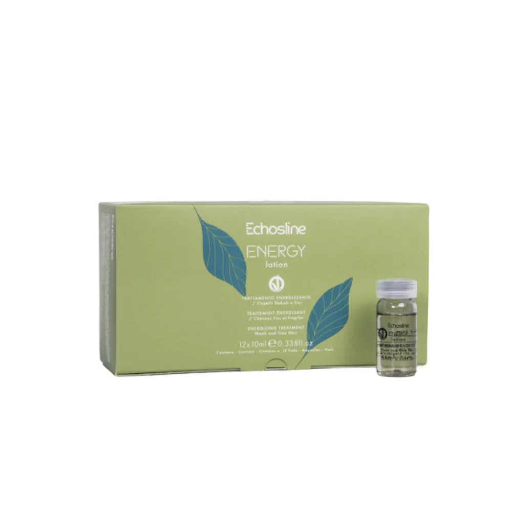 ECHOSLINE ENERGY Lotion – Lotion fortifiante, 12 x 10 ml