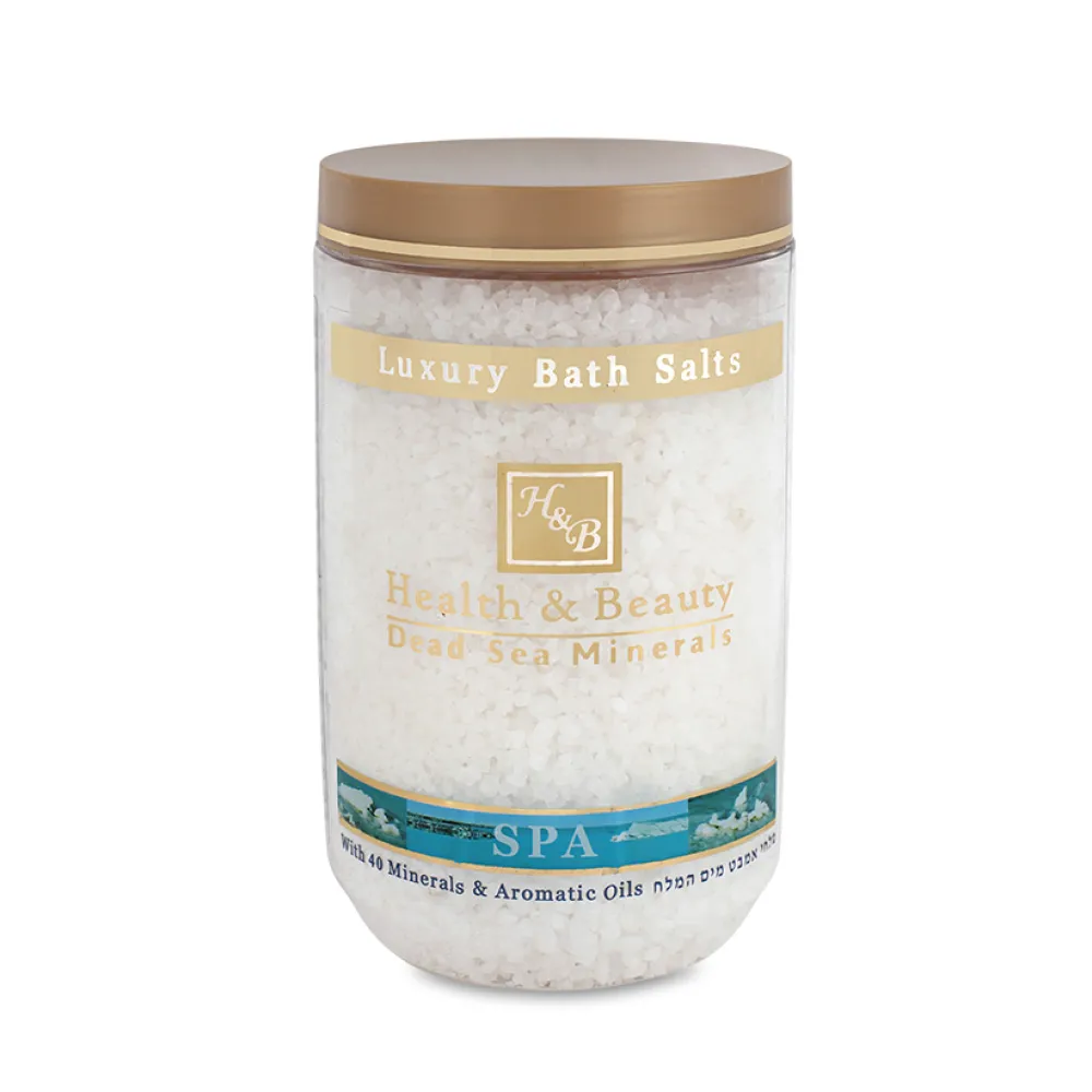 HEALTH&BEAUTY Sels de bain de luxe – sel naturel de la Mer Morte, 1,2 kg