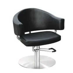 Fauteuil de coiffure Valencia à piètement rond