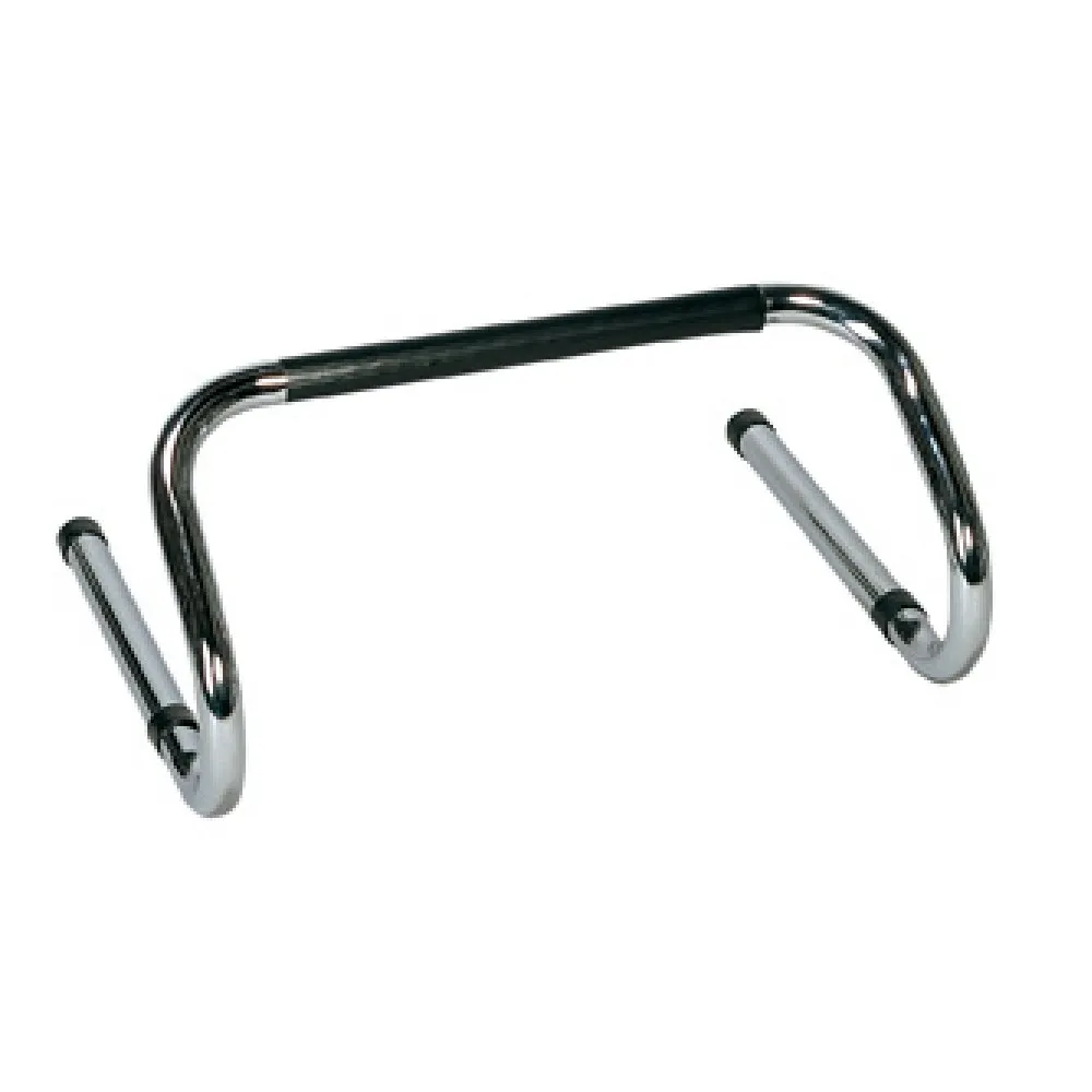 Repose-pieds chromé