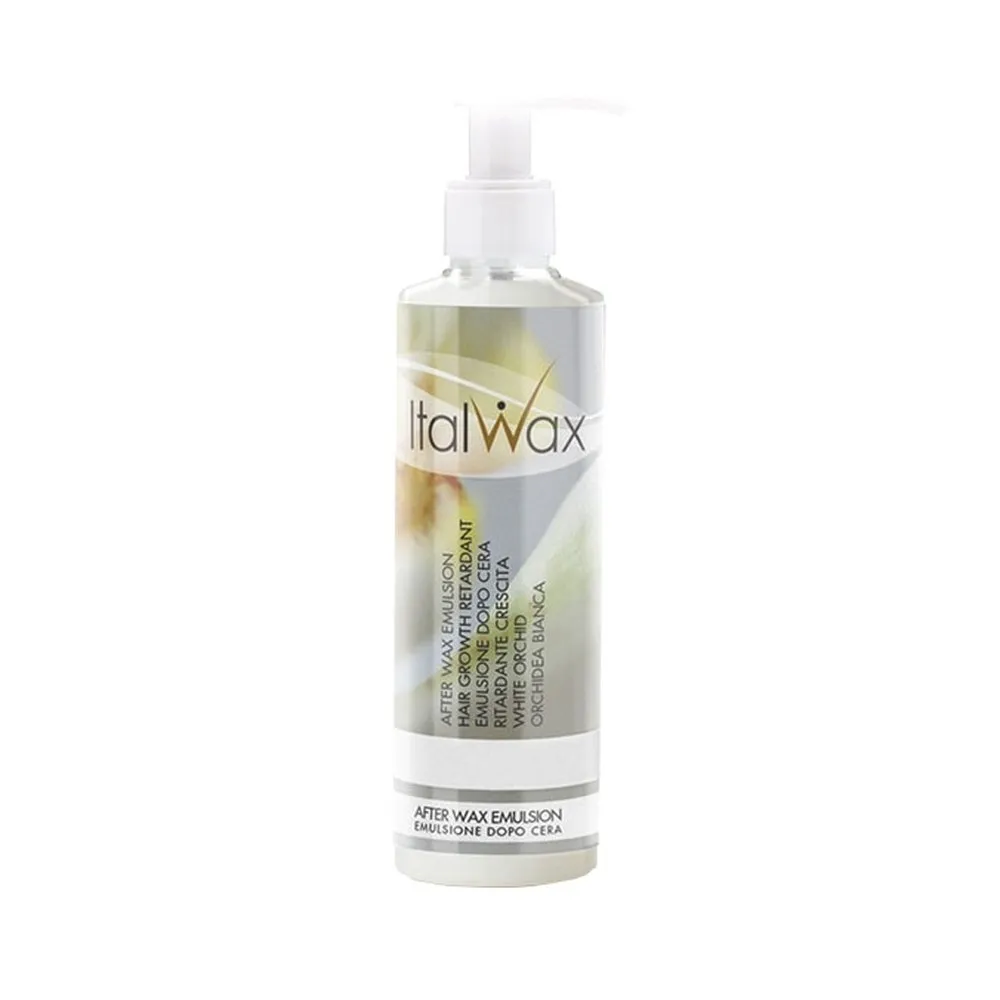 Italwax Emulsion après-épilation retardatrice de la repousse à l’orchidée blanche, 250 ml