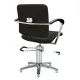 Fauteuil de coiffure London B, accoudoirs en chêne ou noirs