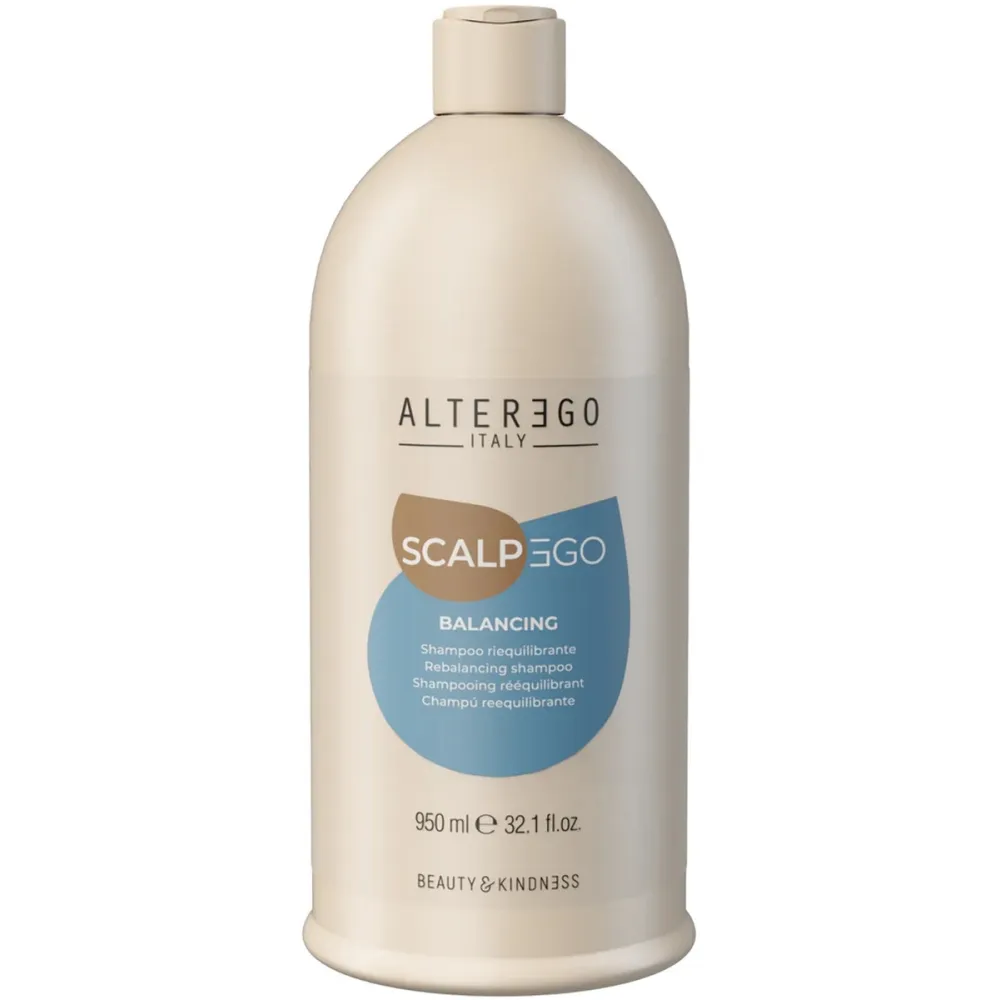 ALTER EGO ScalpEgo BALANCING Shampoo — Shampooing purifiant et régulateur, 950 ml