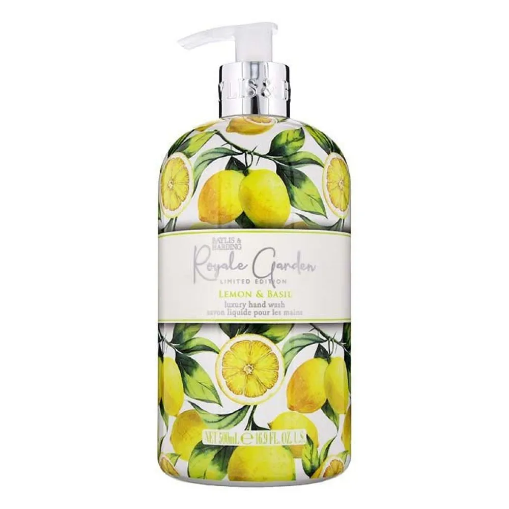 Baylis&Harding Royale Garden Citron & Basilic - savon liquide, 500 ml