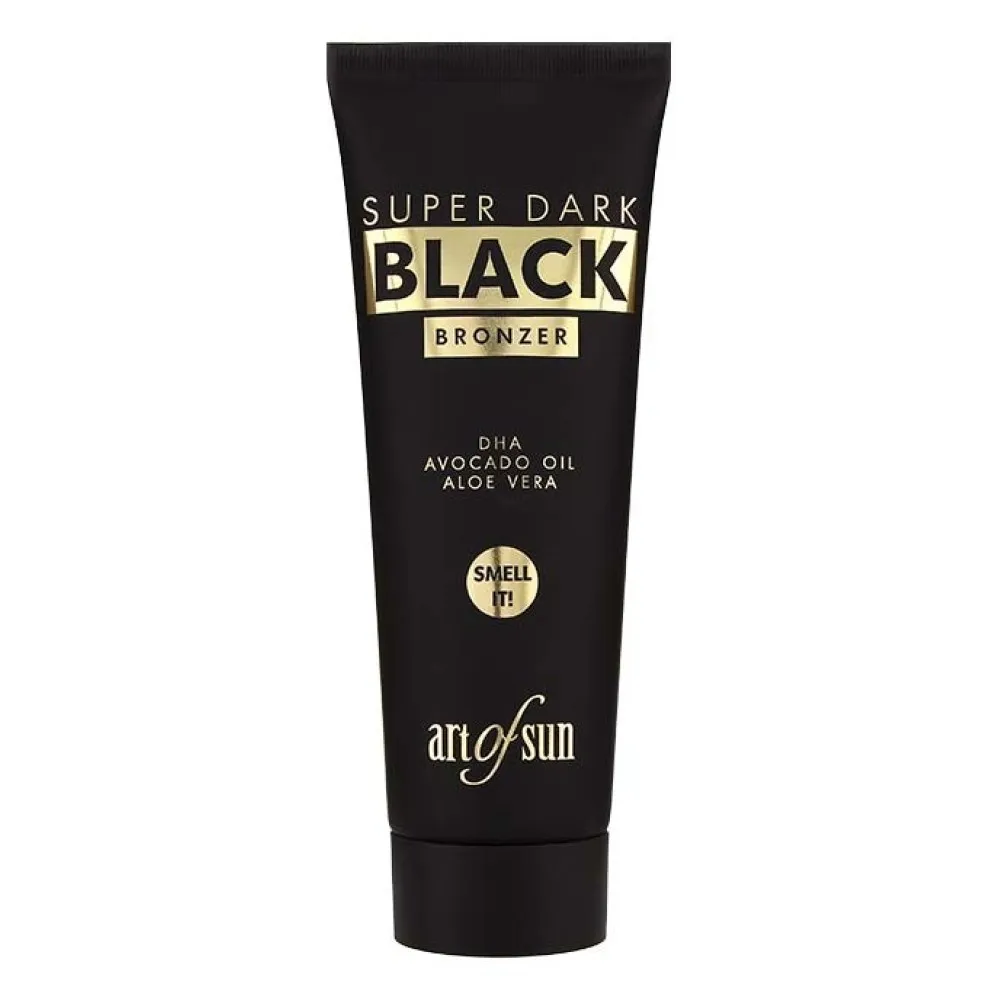 Art Of Sun Black Super Dark Bronzer - Crème pour solarium avec bronzers, 125 ml
