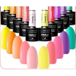 CLARESA Candy 10 - Vernis à ongles gel, 5 ml