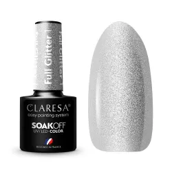 CLARESA Full Glitter 1 - Vernis gel pailleté, 5 ml