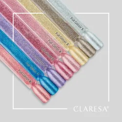 CLARESA Full Glitter 1 - Vernis gel pailleté, 5 ml