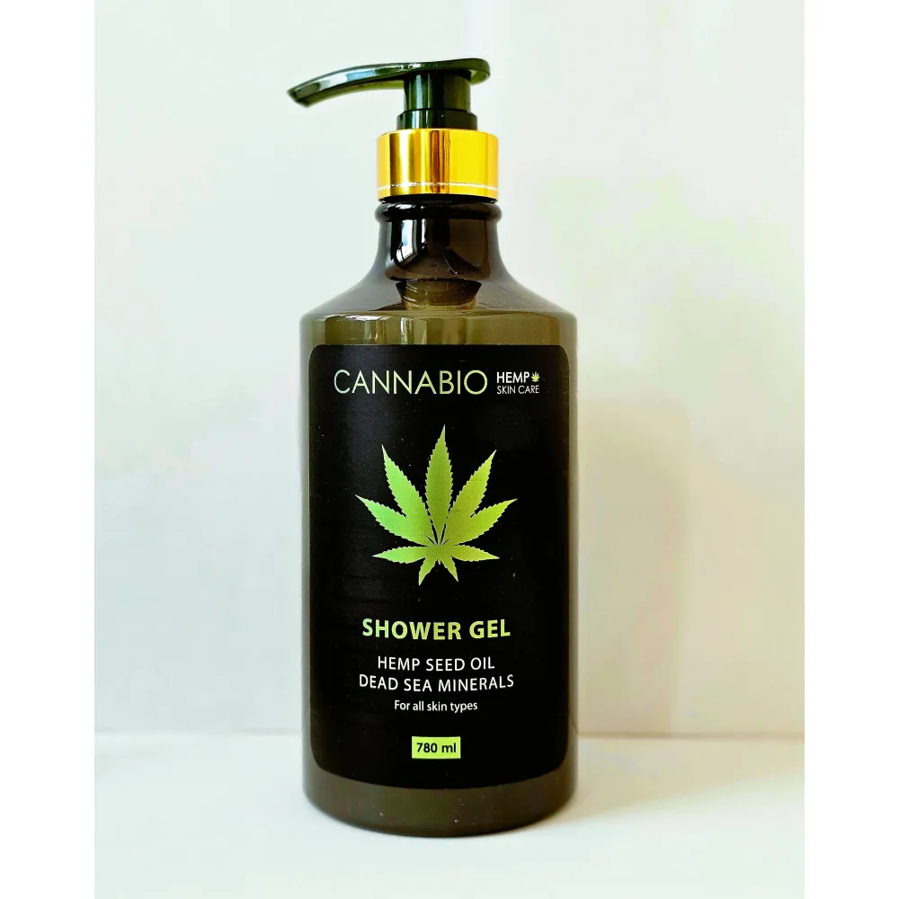 SEA of SPA Crème de douche hydratante CANNABIO à l'huile de chanvre, 780 ml