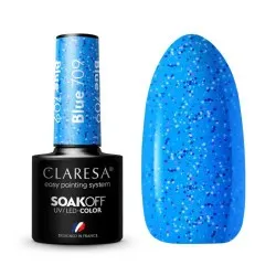 CLARESA BLUE 709 - Vernis à ongles gel, 5 ml