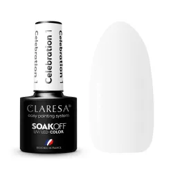 CLARESA CELEBRATION 1 - Vernis gel pour ongles, 5 ml
