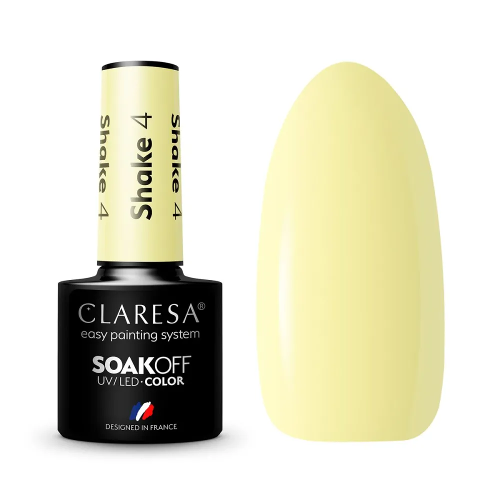 CLARESA Shake 4 - Vernis gel pour ongles, 5 ml