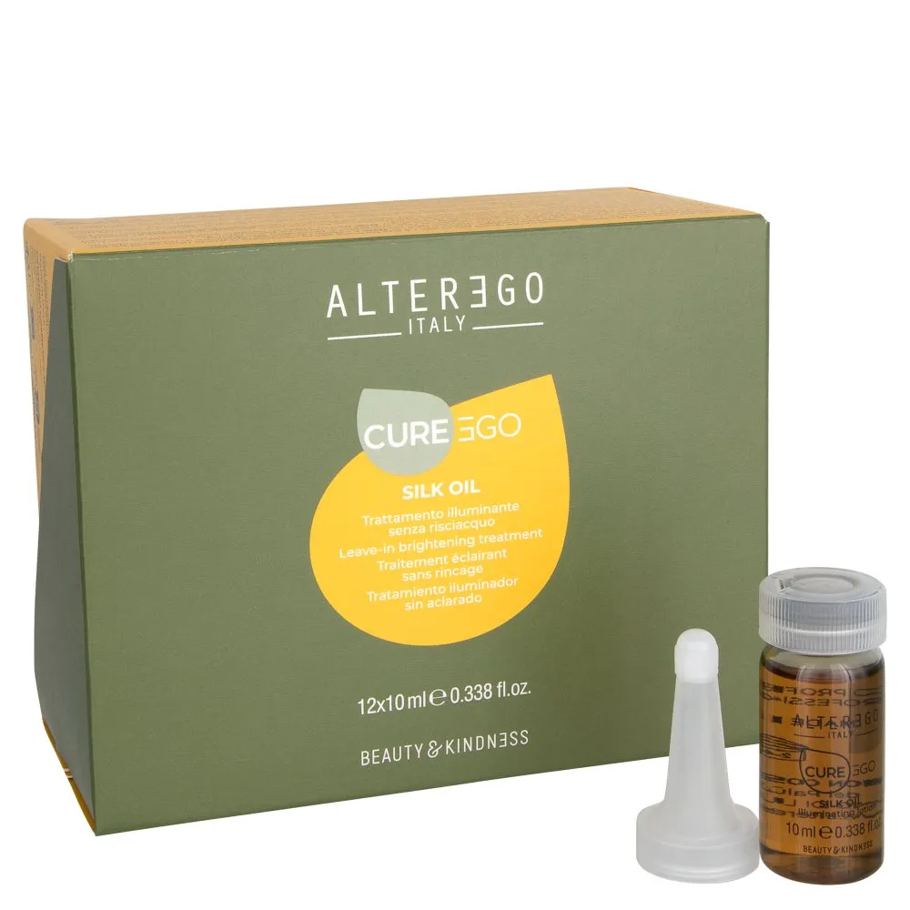 ALTER EGO CureEgo SILK OIL Illuminating Lotion - Lotion illuminatrice sans rinçage à l'huile de soie, 10 ml