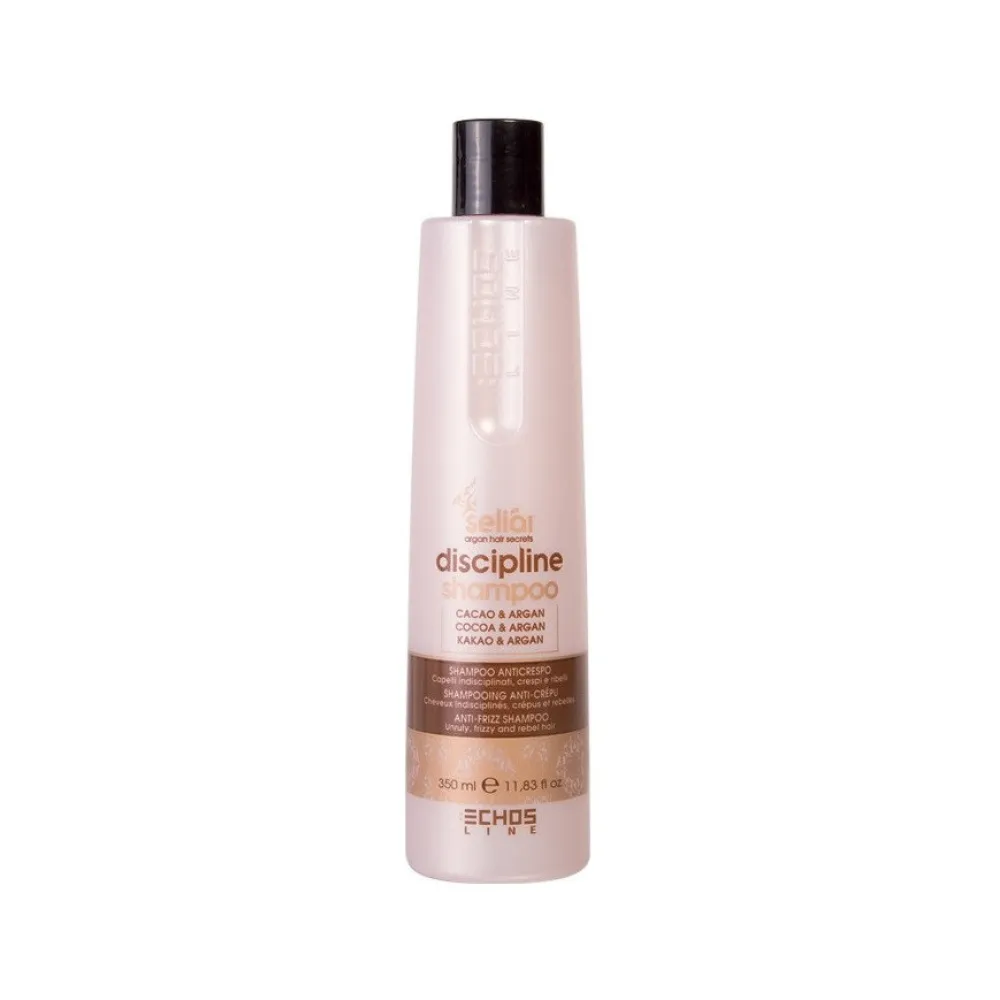 ECHOSLINE Seliar DISCIPLINE Shampoo - Shampoing lissant, 350 ml