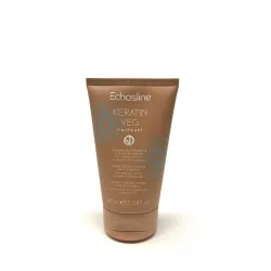 ECHOSLINE Keratin Vegan Leave-in Cream — Crème sans rinçage pour pointes fourchues, 100 ml