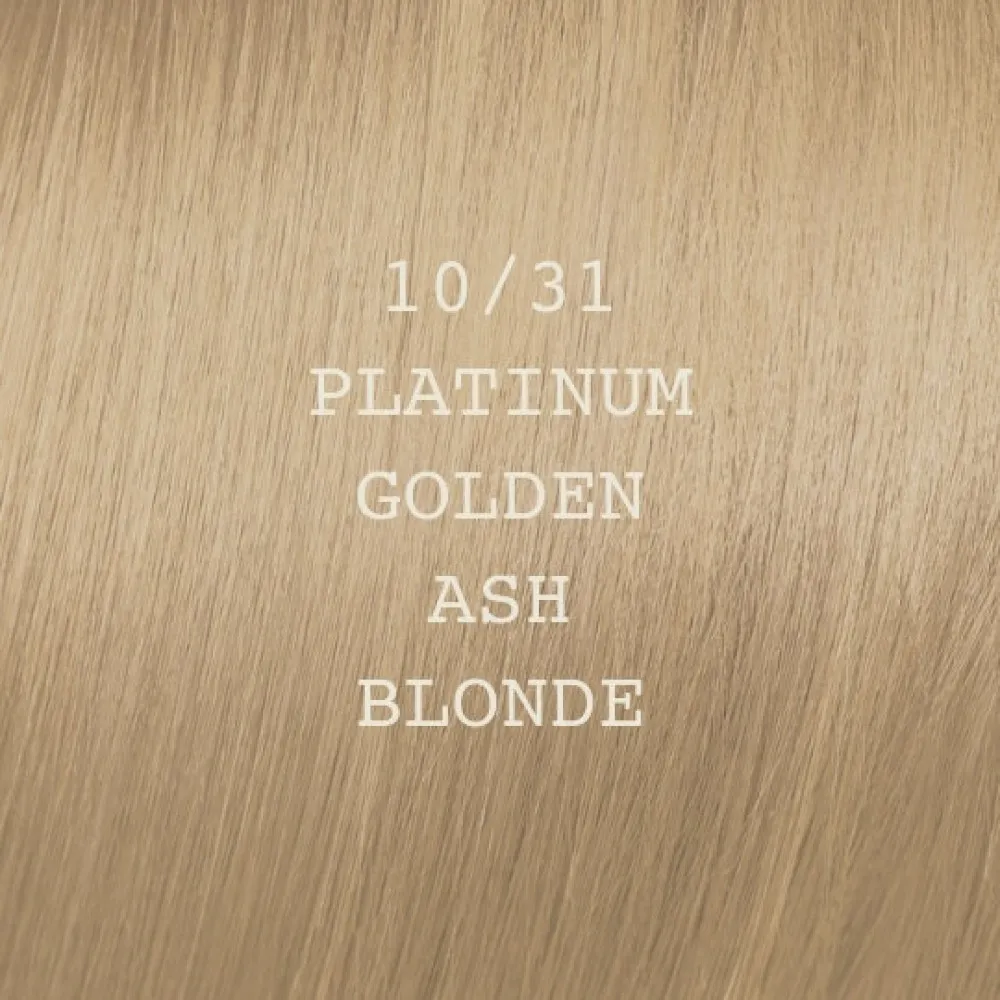 ELGON Moda&Styling Hair Colour – Coloration crème 10/31 PLATINUM GOLDEN ASH BLONDE (blond platine doré cendré)