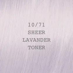 ELGON Moda&Styling Hair Colour - Crème colorante 10/71 SHEER LAVENDER TONER – Lavande translucide pour cheveux blonds