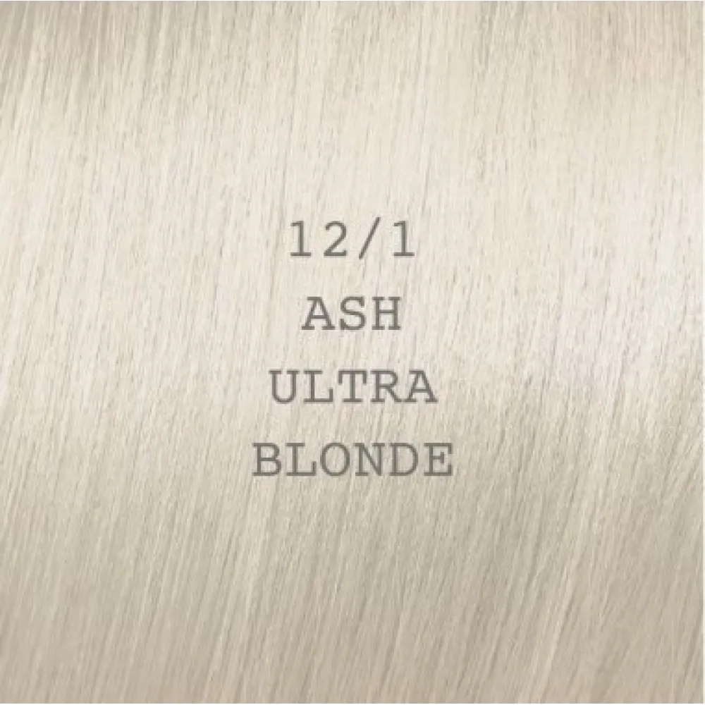 ELGON Moda&Styling Hair Colour - Coloration crème pour cheveux, 12/1 Ash Ultra Blonde – blond ultra cendré