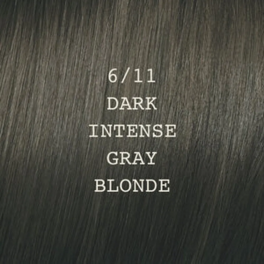 ELGON Moda&Styling Hair Colour - Crème colorante pour cheveux, 6/11 - DARK INTENSE GRAY BLONDE / blond cendré foncé intense